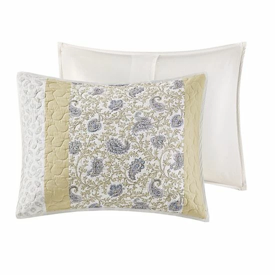 Madison Park 6-Piece Vanessa Quilted Coverlet Set Blue - Image 6