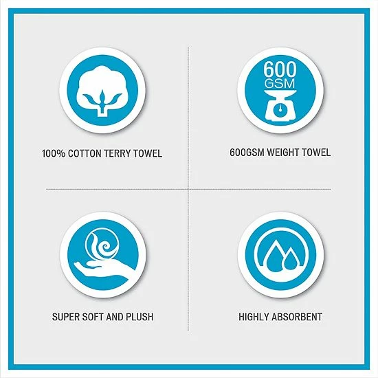 Madison Park Belle 6-piece Embroidered Cotton Jacquard Bath Towel Set - Image 6