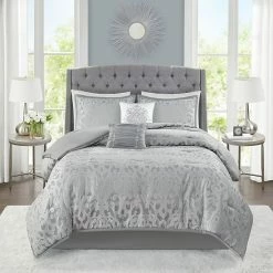 Madison Park Morgan 6-Piece Comforter Set With Coordinating Pillows
