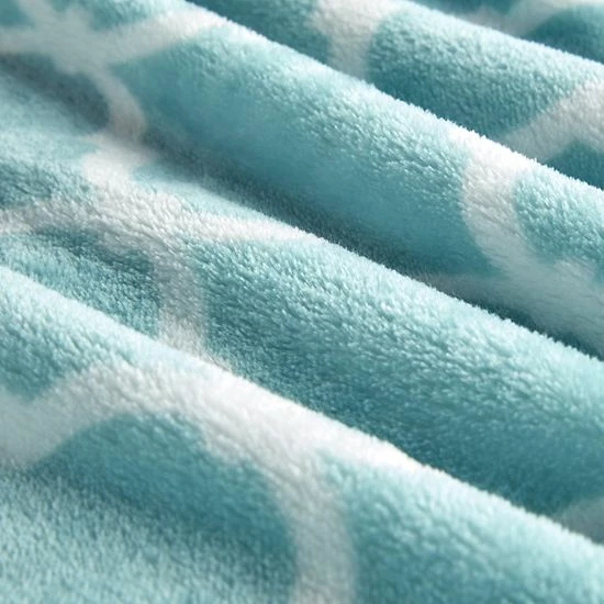 Madison Park Ogee Oversized Throw Aqua - Image 3
