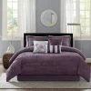 Madison Park 7-pc. Sheridan Comforter Set Purple