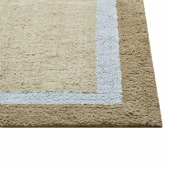 Madison Park Eastridge Cotton Tufted Bath Rug Navy - Image 5