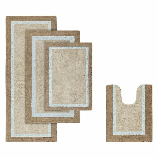 Madison Park Eastridge Cotton Tufted Bath Rug Navy - Image 7