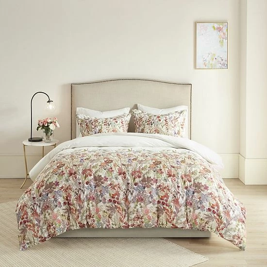 Madison Park Fiona Printed Duvet Cover Set