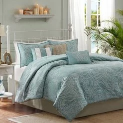 Madison Park Seaside 7-pc. Reversible Comforter Set