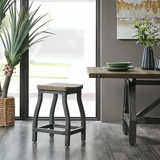 Madison Park Lance Counter Stool - Image 3