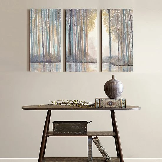 Madison Park Forest Dream Canvas Wall Art 3-piece Set - Image 2