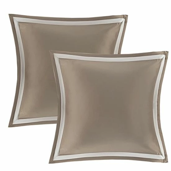 Madison Park Dillon 8-Piece Jacquard Comforter Set Tan - Image 8