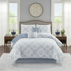 Madison Park Amia 6-Piece Comforter Set With Coordinating Pillows