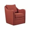 Madison Park Betty Wide Seat Swivel Arm Chair Navy