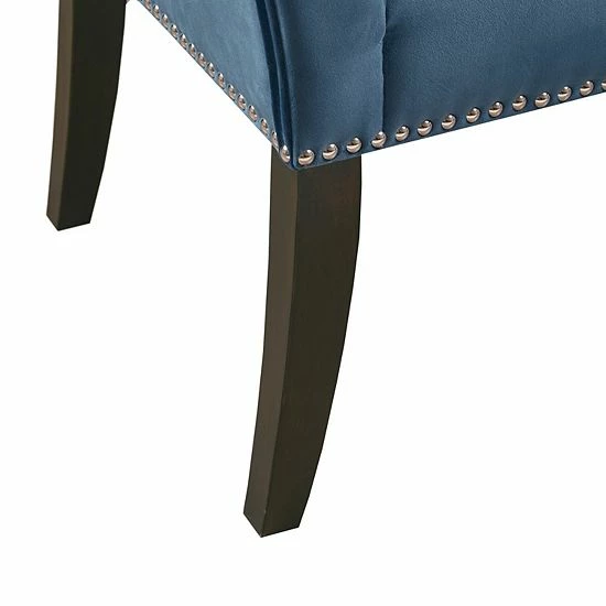 Madison Park Antonio Accent Bench Taupe Patterned - Image 7
