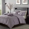 Madison Park Morris Duvet Cover Set Purple