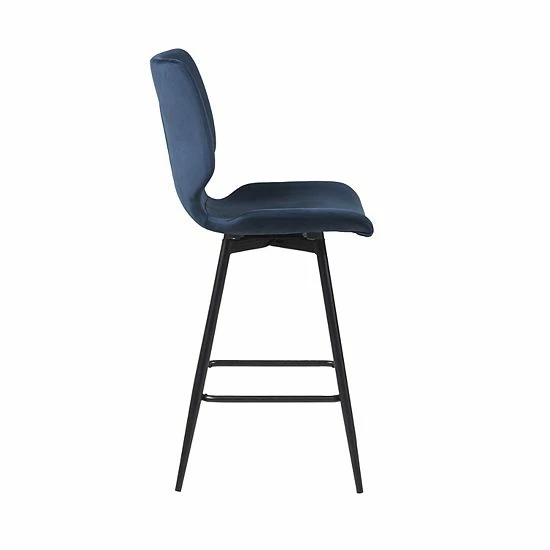 Madison Park Whelington Swivel Counter Stool - Image 4