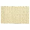 Madison Park Copula Yarn Dyed Cotton Chenille Chain Stitch Bath Rug Yellow