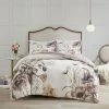 Madison Park Gisele 3-Piece Cotton Printed Duvet Cover Set Blue