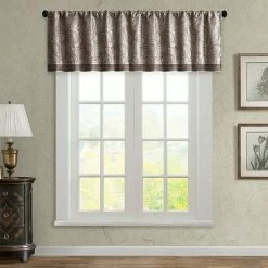 Madison Park Whitman Window Valance Navy