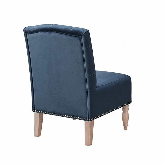 Madison Park Serena Accent Chair Kaley Yellow Gray - Image 5