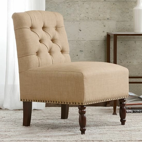 Madison Park Serena Accent Chair Kaley Yellow Gray - Image 11