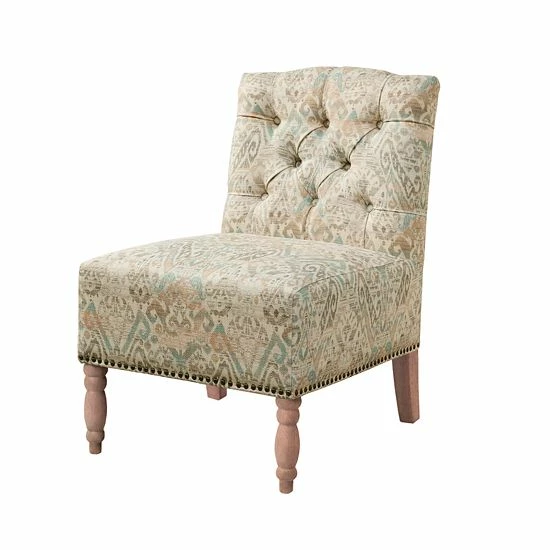 Madison Park Serena Accent Chair Kaley Yellow Gray - Image 16