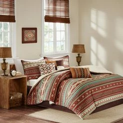 Madison Park 7-piece Davy Comforter Set Spice