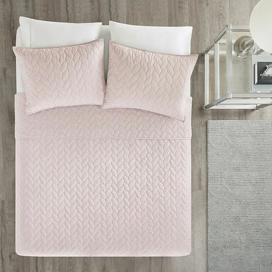 Madison Park Addie 3-piece Coverlet Set White - Image 4