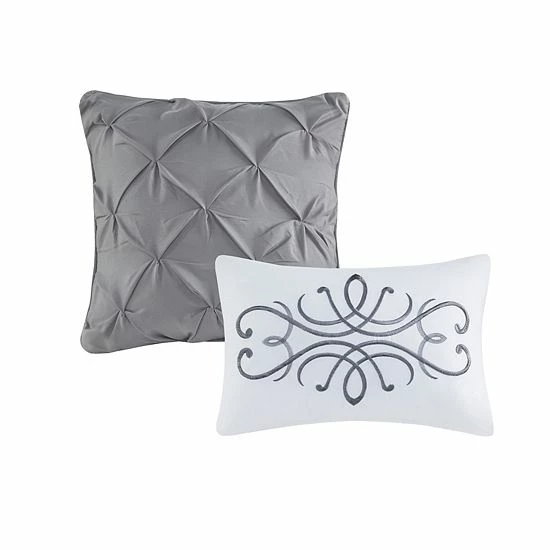 Madison Park Audrey 8-Piece Jacquard Comforter Set With Shams - Image 10