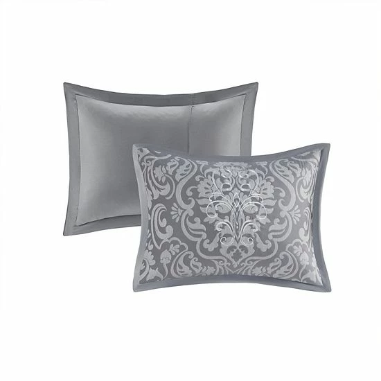 Madison Park Audrey 8-Piece Jacquard Comforter Set With Shams - Image 11