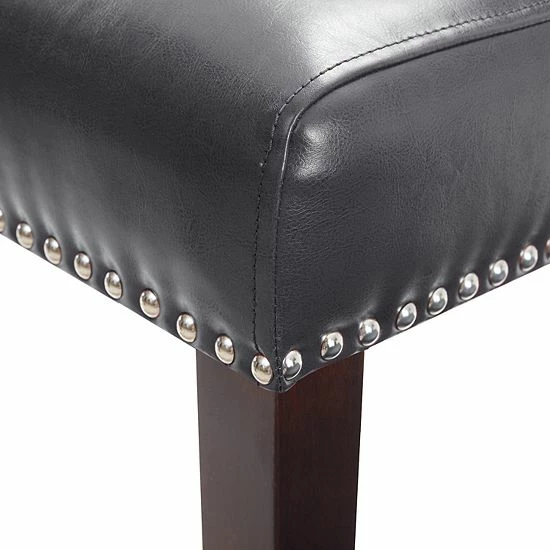 Madison Park Emilia Dining Chair Chocolate - Image 4