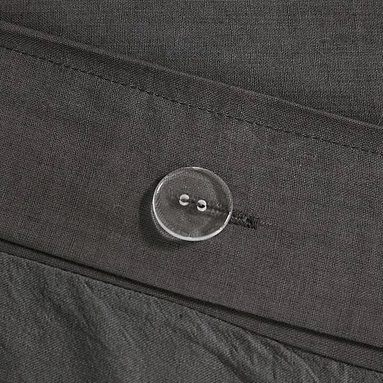 Madison Park Maize Cotton Jacquard Duvet Cover Set Charcoal - Image 5