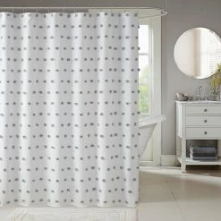 Madison Park Lauren Shower Curtain Blush