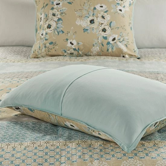 Madison Park Felicity Cotton Printed Duvet Cover Set With Shams - Image 5