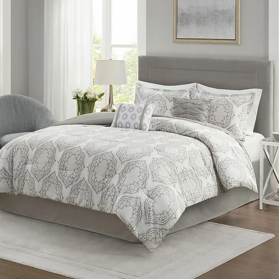 Madison Park Maxwell 6-Piece Comforter Set With Coordinating Pillows - Image 5