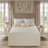Madison Park Levine 4-piece Tailored Bedspread Set Khaki