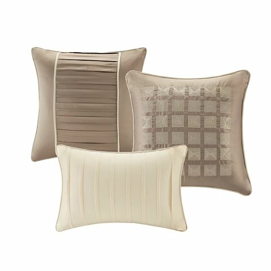 Madison Park Channing 7-pc. Comforter Set Taupe - Image 6