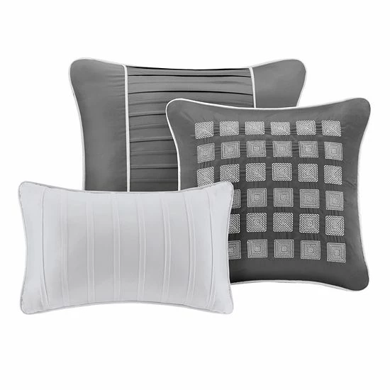 Madison Park Channing 7-pc. Comforter Set Taupe - Image 11