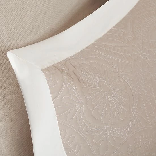 Madison Park Stanton 5-piece Reversible Bedspread Set Khaki - Image 3