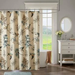 Madison Park Pierce Printed Shower Curtain