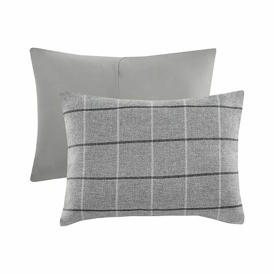 Madison Park Elm 3-Piece Antimicrobial Duvet Cover Set With Shams - Image 7