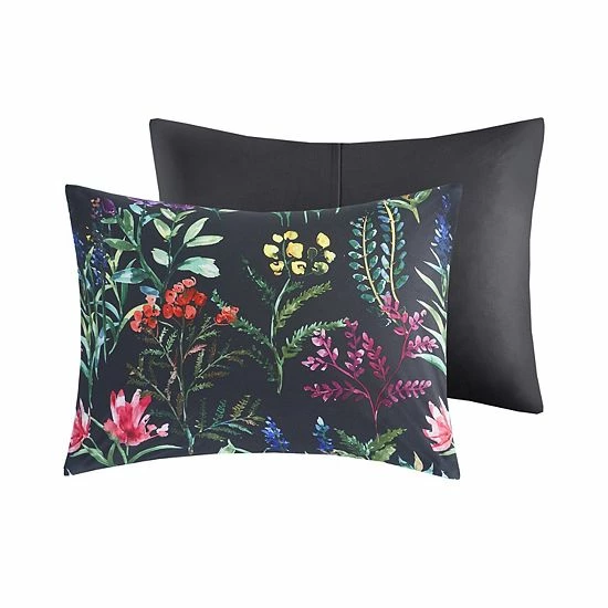 Madison Park Zaire 5-piece Floral Printed Antimicrobial Comforter Set With Shams - Image 4