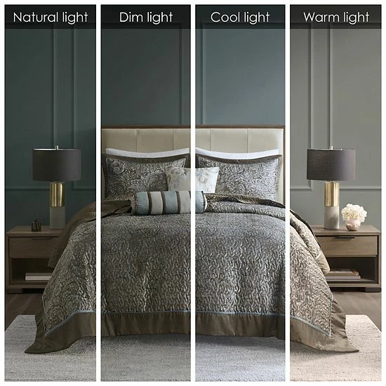 Madison Park 5-piece Whitman Jacquard Bedspread Set - Image 12