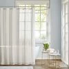 Madison Park Lydia Sheer Shower Curtain Linen