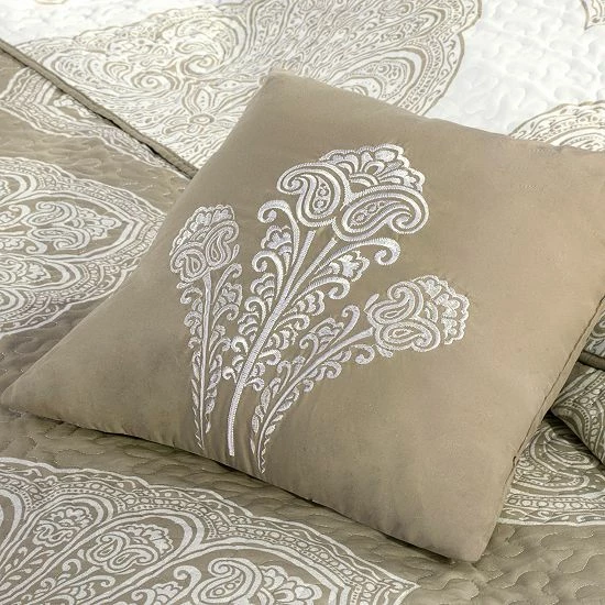 Madison Park 6-piece Caroline Quilted Coverlet Set Navy - Image 12