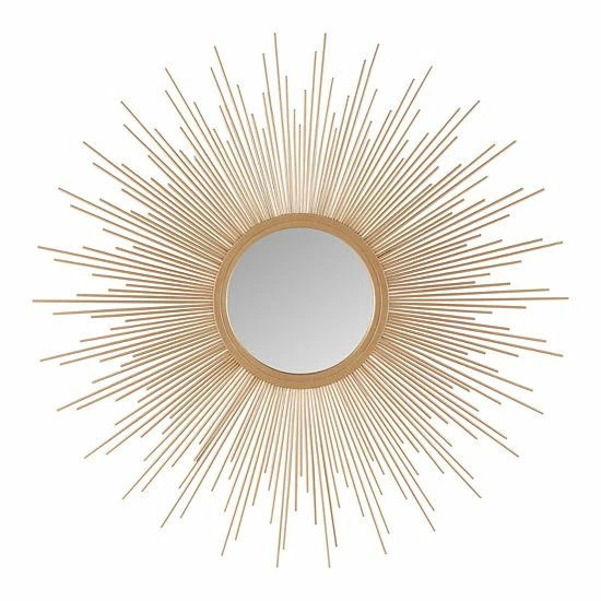 Madison Park Fiore Sunburst Wall Mirror Silver - Image 5