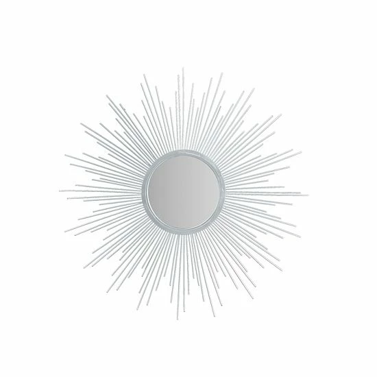 Madison Park Fiore Sunburst Wall Mirror Silver - Image 6