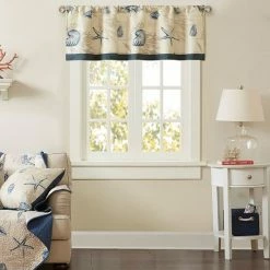 Madison Park Nantucket Printed Window Valance