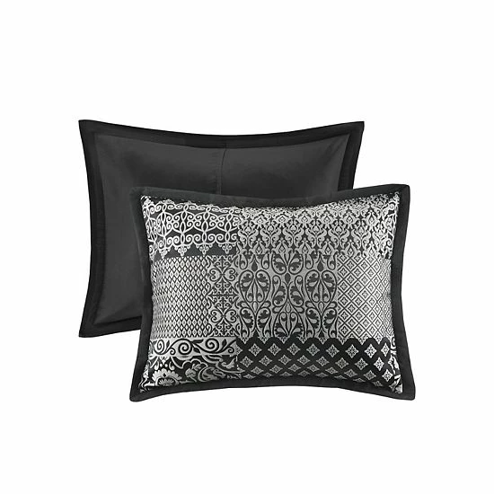 Madison Park Paxton 7-piece Jacquard Antimicrobial Comforter Set With Shams - Image 5