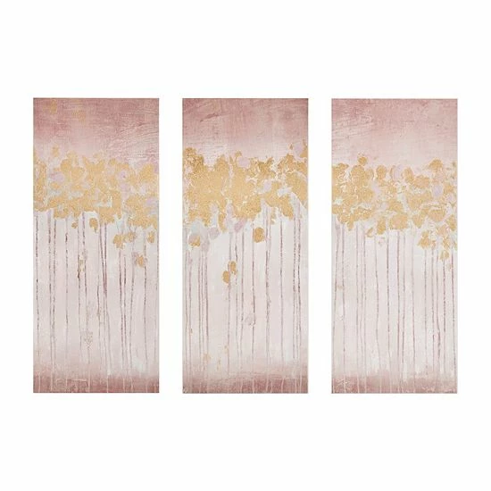 Madison Park Twilight Forest Canvas Wall Decor 3-piece Set