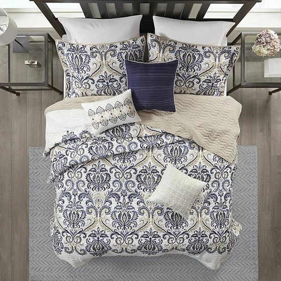 Madison Park Cardiff 6-pc. Coverlet Set - Image 8