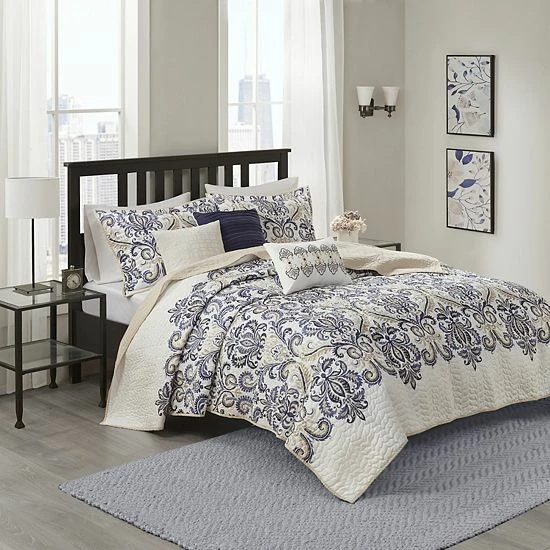 Madison Park Cardiff 6-pc. Coverlet Set - Image 9