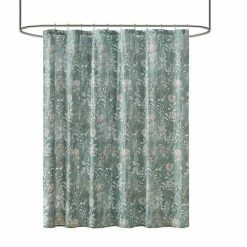 Madison Park Mirabella Seersucker Printed Shower Curtain